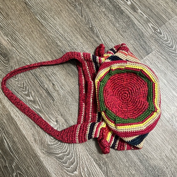 The Sak Happy & Free Bamboo Drawstring Hobo Bag - Picture 3 of 4